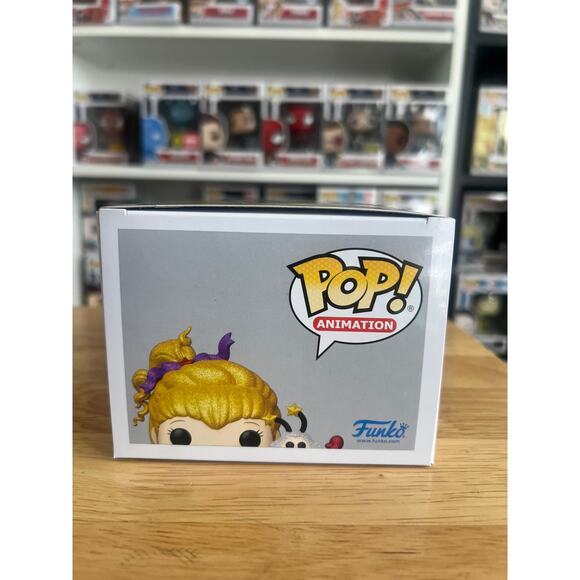 NEW IN HAND DIAMOND GLITTER EXCLUSIVE Rainbow Brite w/ Sprite Funko Pop #1796 TV - Picture 5 of 6